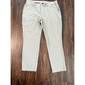 Public Rec Mens Pants 38x30 (38x28*) Gray Dealmaker Chino 5 Pocket Workday Golf